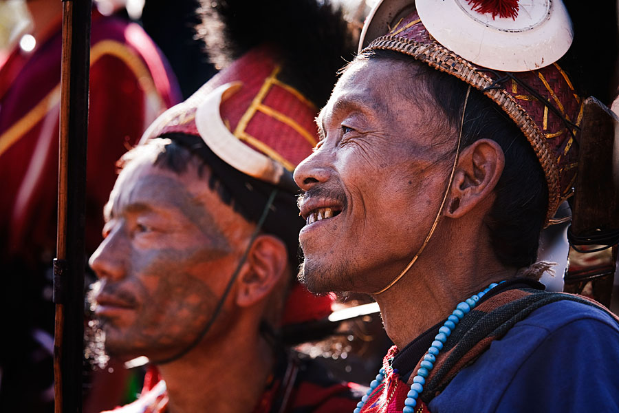  Konyak naga tribesmen